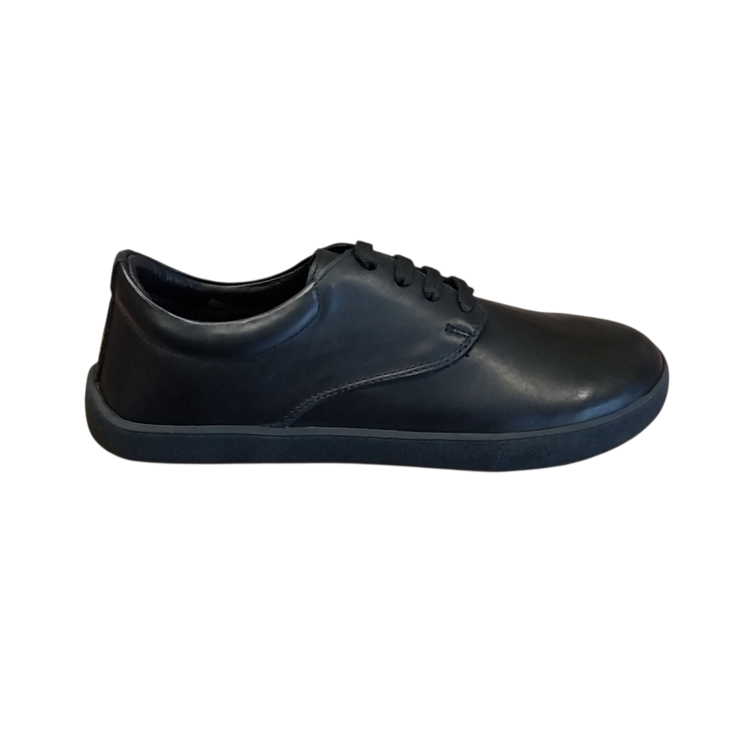 Kožené barefoot boty beBare - 26025 London black (4)